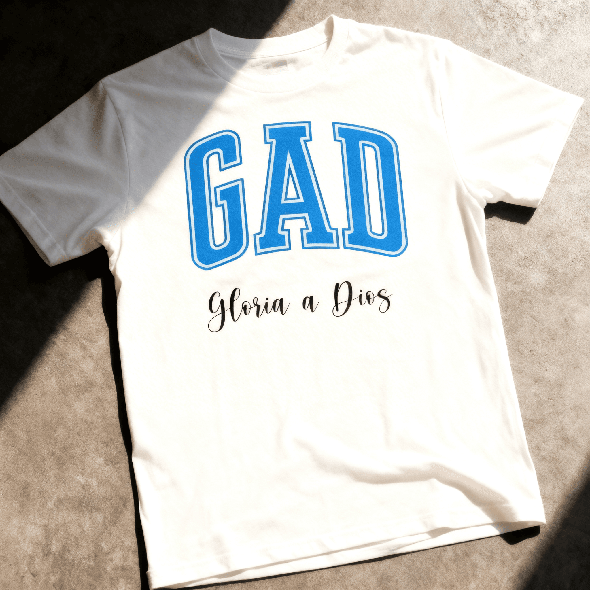 Camiseta GAD azul