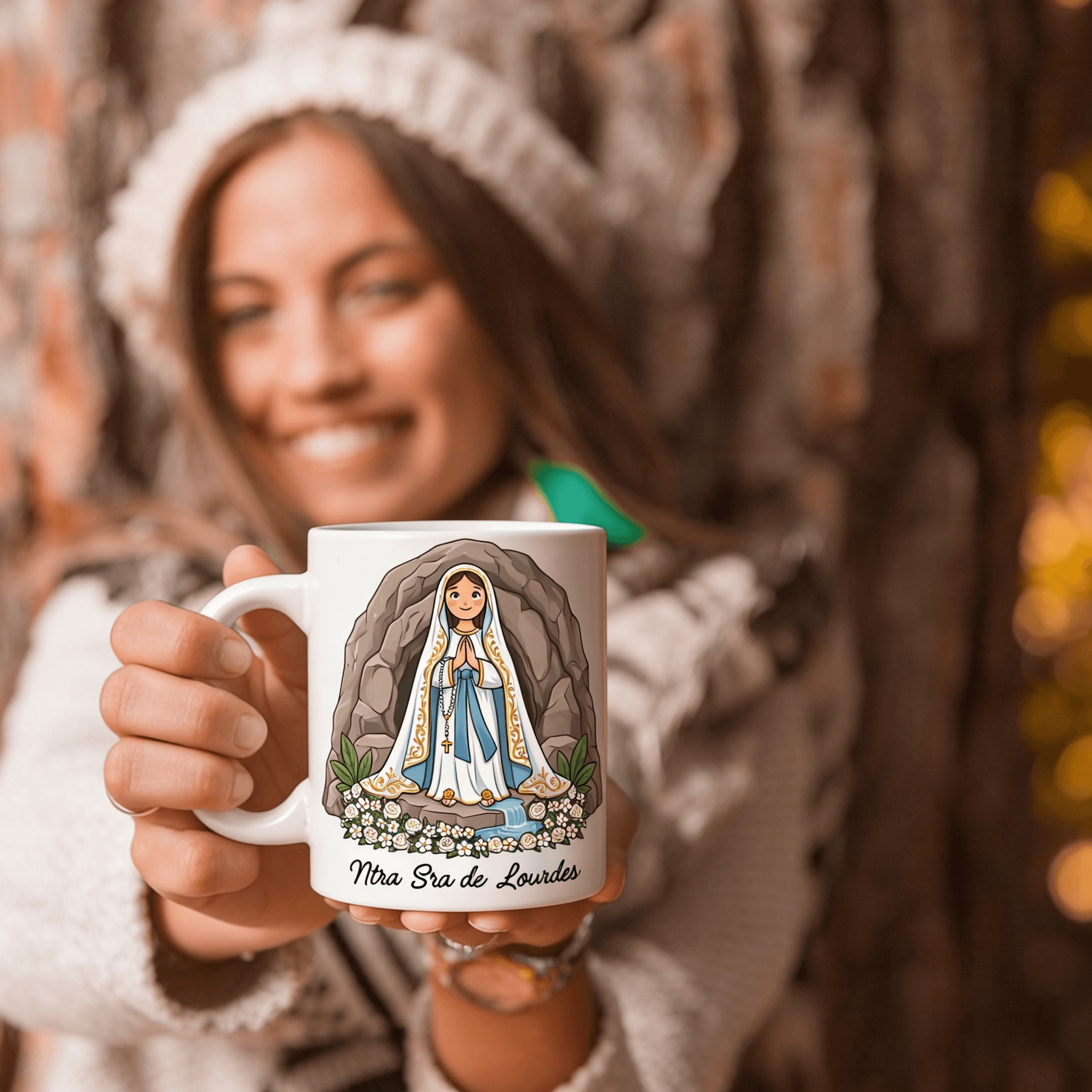 Taza Virgen de Lourdes